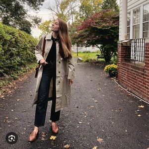 Everlane Long Mac Coat